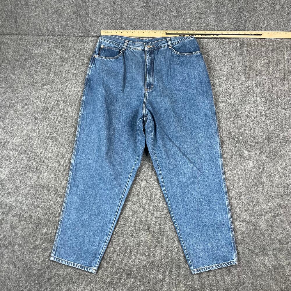 Gitano Jeans‎ Womens 34/20 Blue Denim High Rise Tapered Vintage Classic